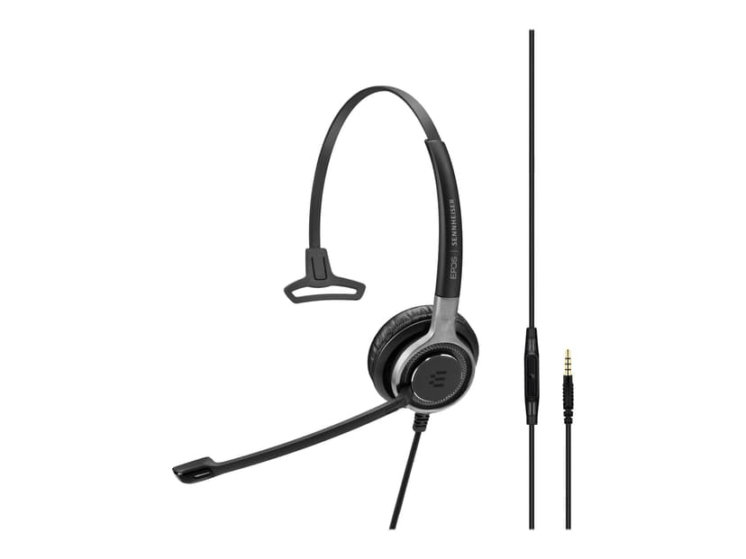 EPOS IMPACT SC635 Hodesett 3,5 mm jakk Mono Sølv, Svart