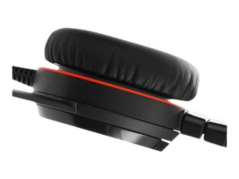 Jabra Evolve 30 II MS Headset 3,5 mm kontakt, USB Skype for Buisness Stereo Svart