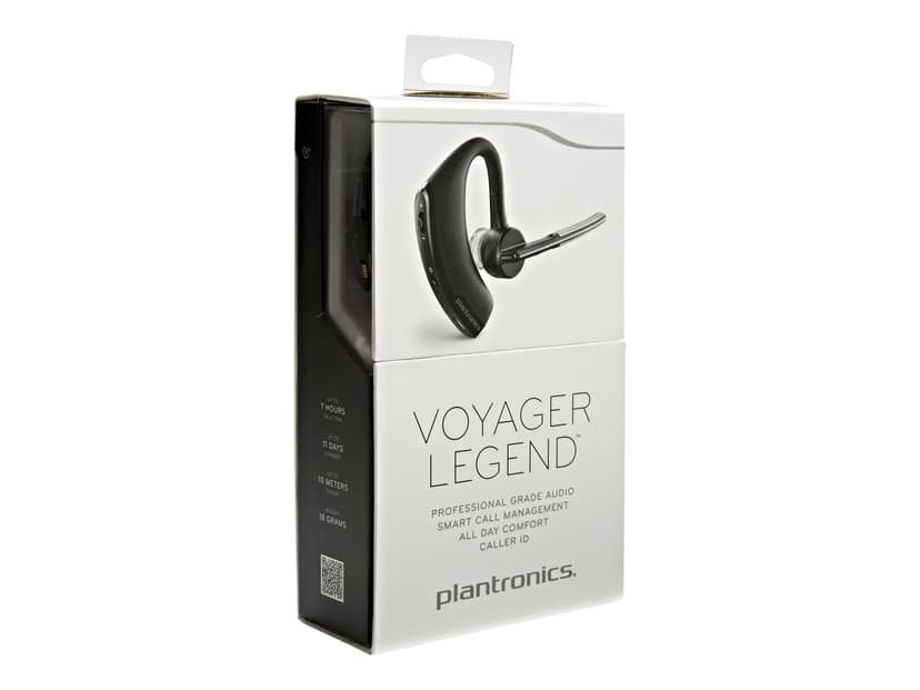 Poly Voyager Legend ENG + Charger Case Hodesett Mono Sølv, Svart