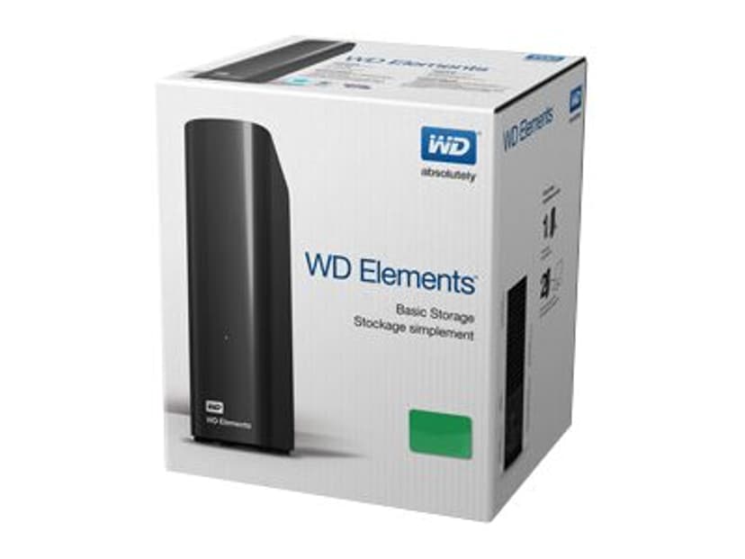 WD Elements Desktop Svart