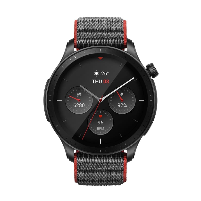 AMAZFIT Amazfit Gtr 4 Racetrack Grey GPS-smartwatch, GPS-ur