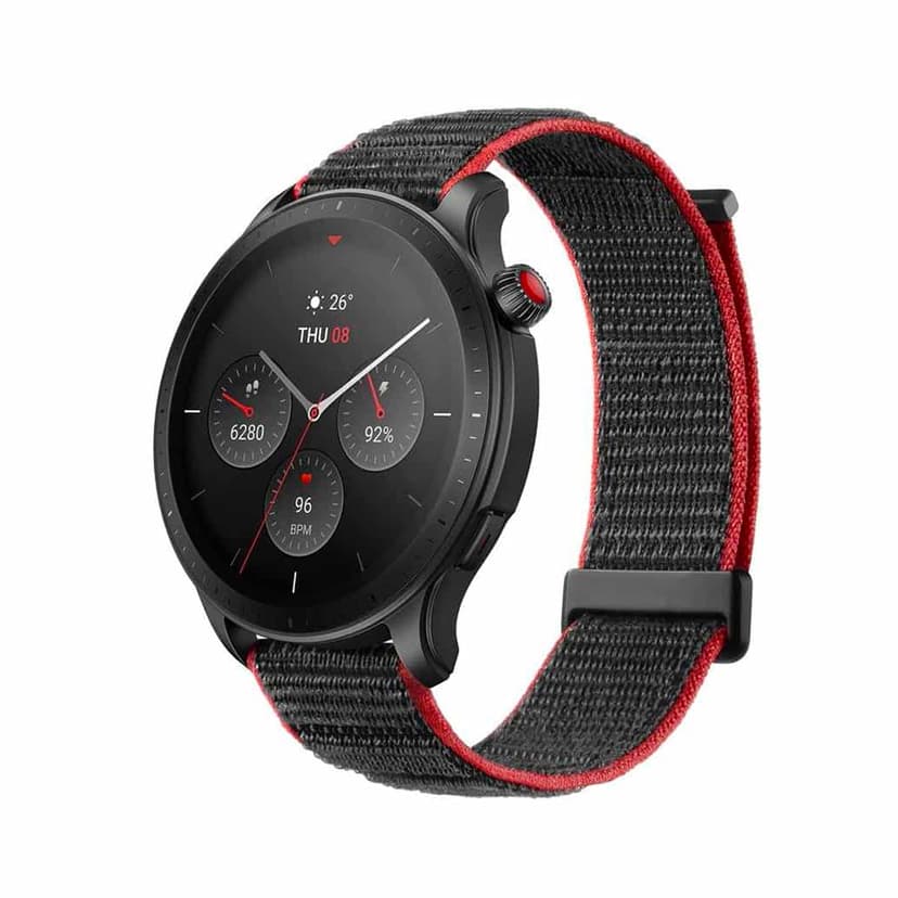 AMAZFIT Amazfit Gtr 4 Racetrack Grey GPS-smartwatch, GPS-ur