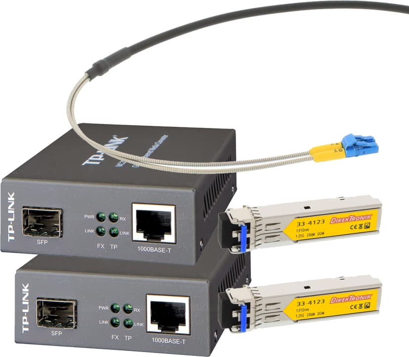 Tp Point Fiber TP-Link Paket för att förlänga nätverk via fiber 100M LC LC (5011313602 ...