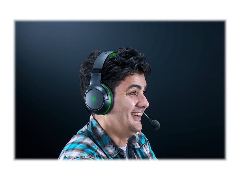 Razer Kaira Gaming Headset Kuuloke + mikrofoni Stereo Musta, Vihreä