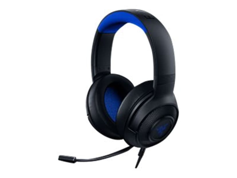 Razer Kraken X Gaming Headset Headset 3,5 mm kontakt Stereo Blå, Svart