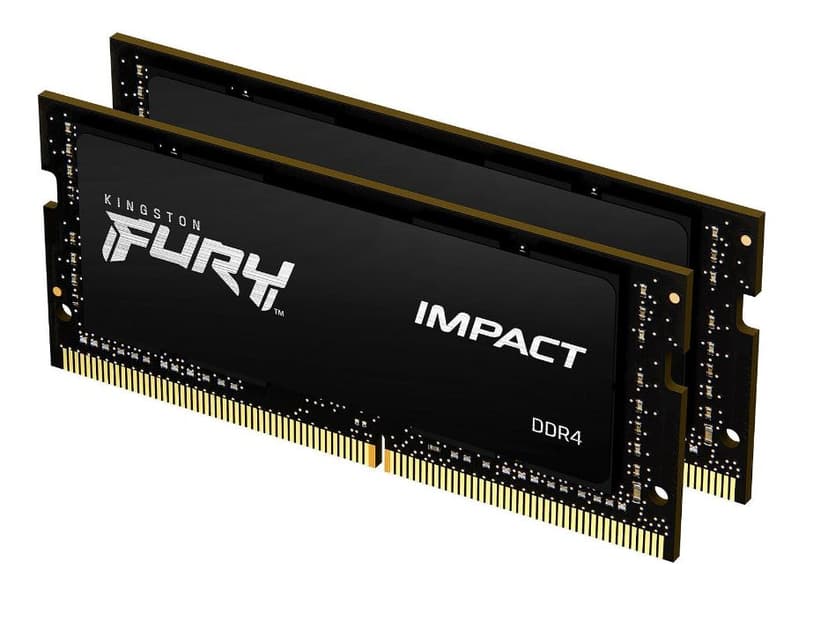 Kingston FURY Impact 32GB 2,666MHz CL16 DDR4 SDRAM SO DIMM 260-PIN