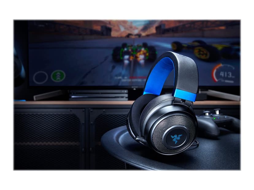 Razer Kraken Wired Gaming Headset Musta, Sininen