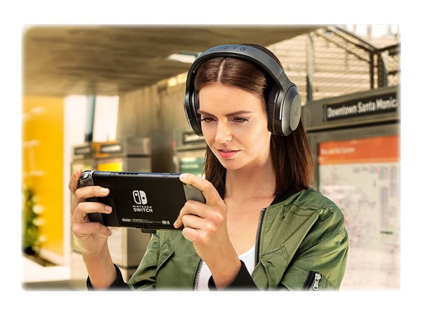 Razer Barracude X Wireless Gaming Headset Kuuloke + mikrofoni 3,5 mm jakkiliitin, USB-C Stereo Musta