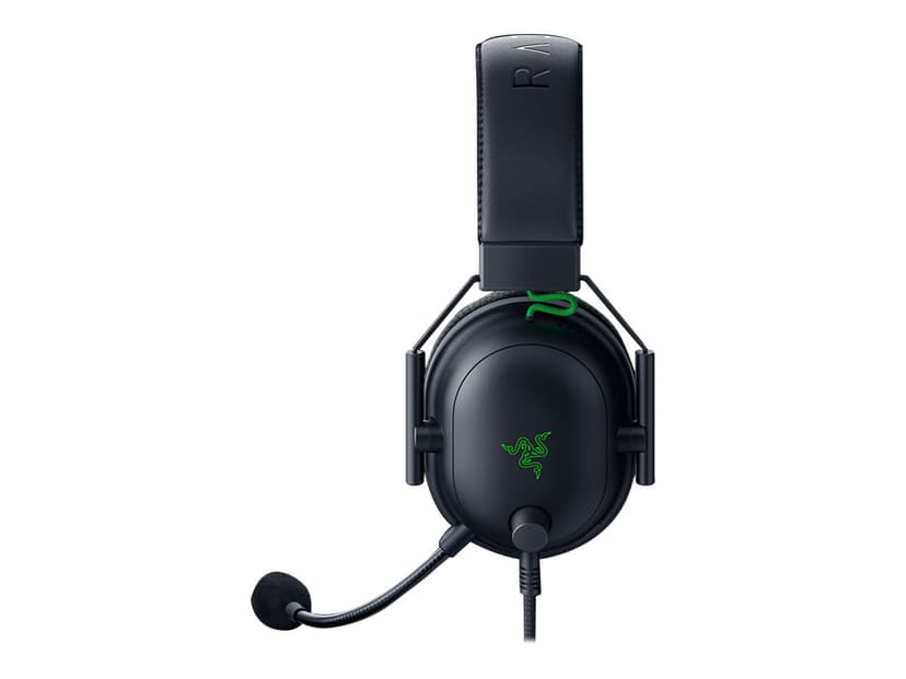 Razer Blackshark V2 SE Gaming Headset Kuuloke + mikrofoni 3,5 mm jakkiliitin Stereo Musta, Vihreä