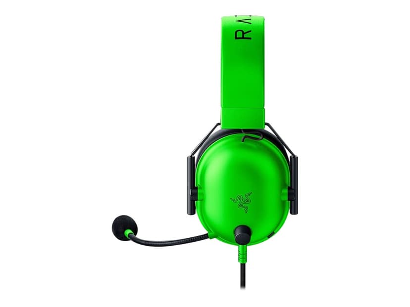 Razer Blackshark V2 X Gaming Headset Headset 3,5 mm kontakt Stereo Grön