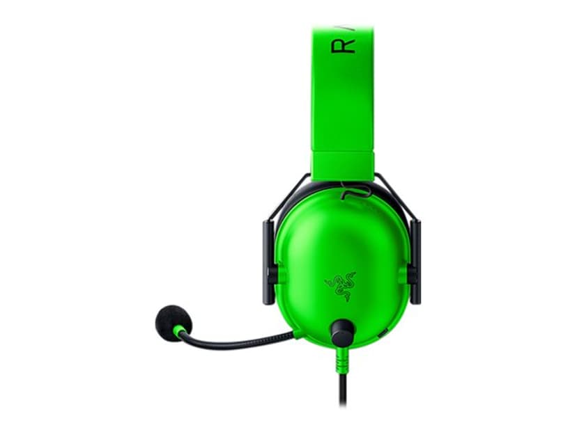 Razer Blackshark V2 X Gaming Headset Headset 3,5 mm kontakt Stereo Grön