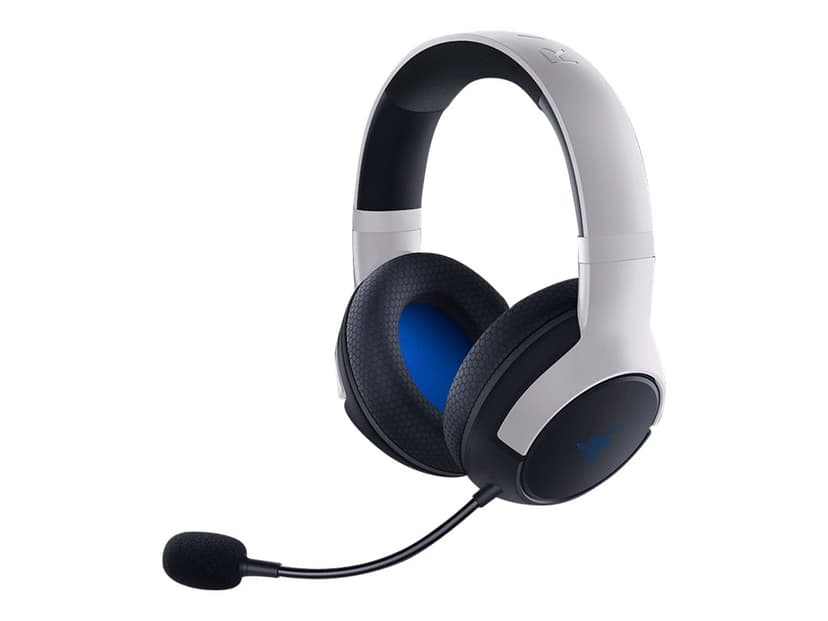 Razer Kaira Gaming Headset For Playstation Kuuloke + mikrofoni Stereo Musta, Valkoinen