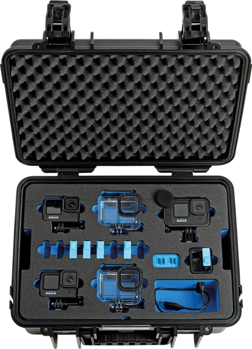B&W International Bw Outdoor Cases Type 4000 Gopro H9,10,11 Black - (Löytötuote luokka 2)
