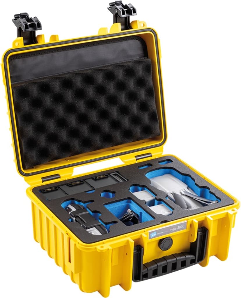 B&W International Bw Outdoor Cases Type 3000 Dji Air 2/2S Yellow