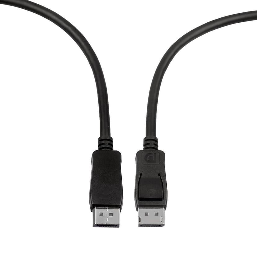 Prokord Cable Displayport 1.4 - Displayport 0.5M Black 0.5m DisplayPort Uros DisplayPort Uros