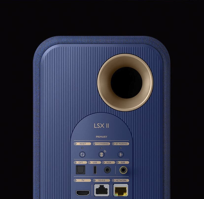 KEF LSX II Sininen