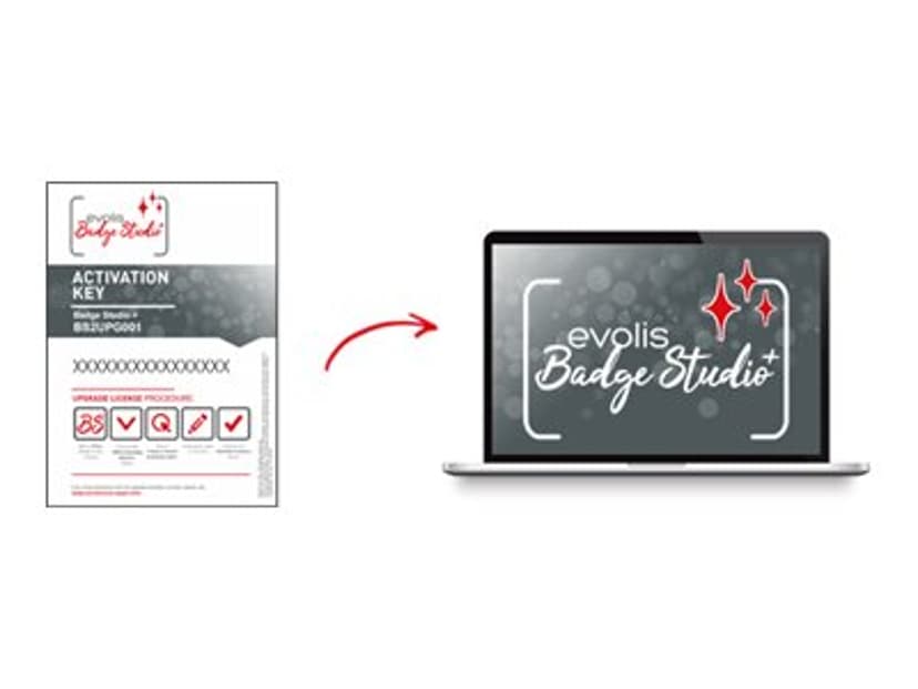 Evolis Badge Studio+ Oppgraderingslisens