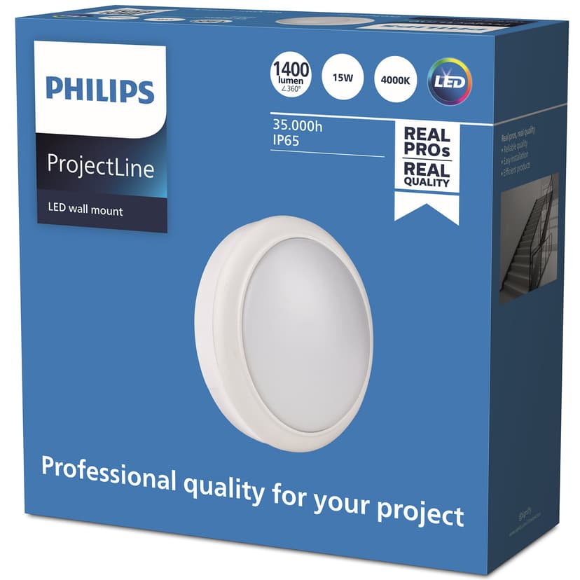 Philips ProjectLine Wall Lamp 15W 1400 Lumen