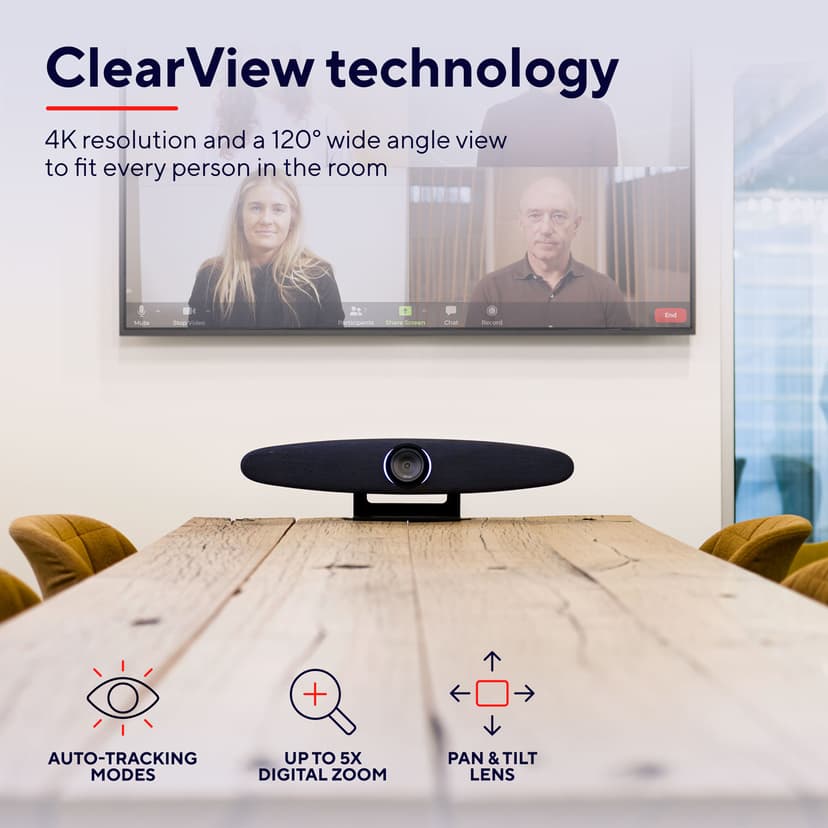 Trust Trust Iris 4K Conference Camera (24073) Dustin.nl