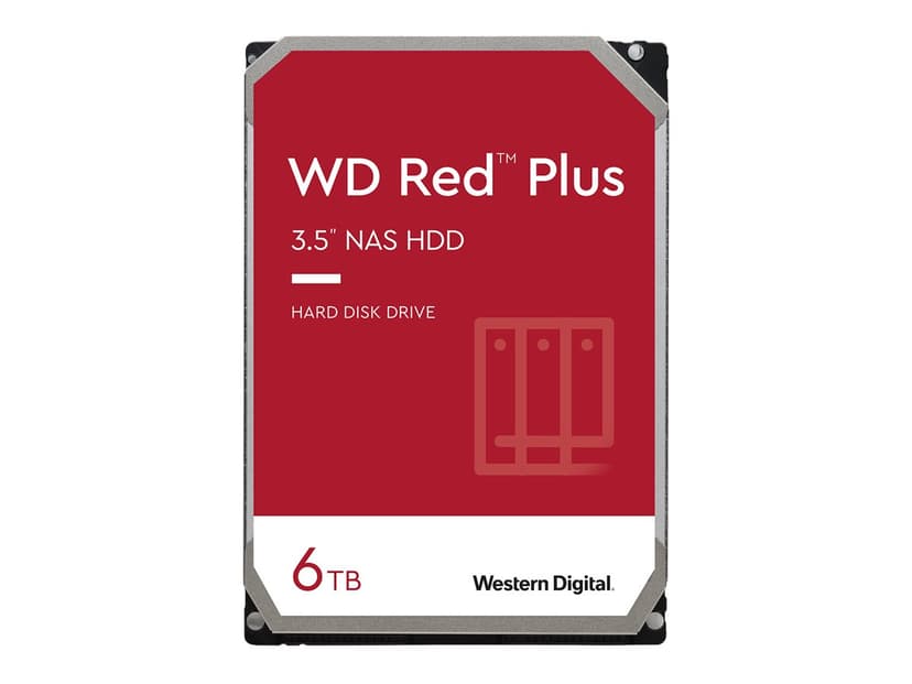 WD Red Plus 6TB 3.5" 5400tpm SATA-600
