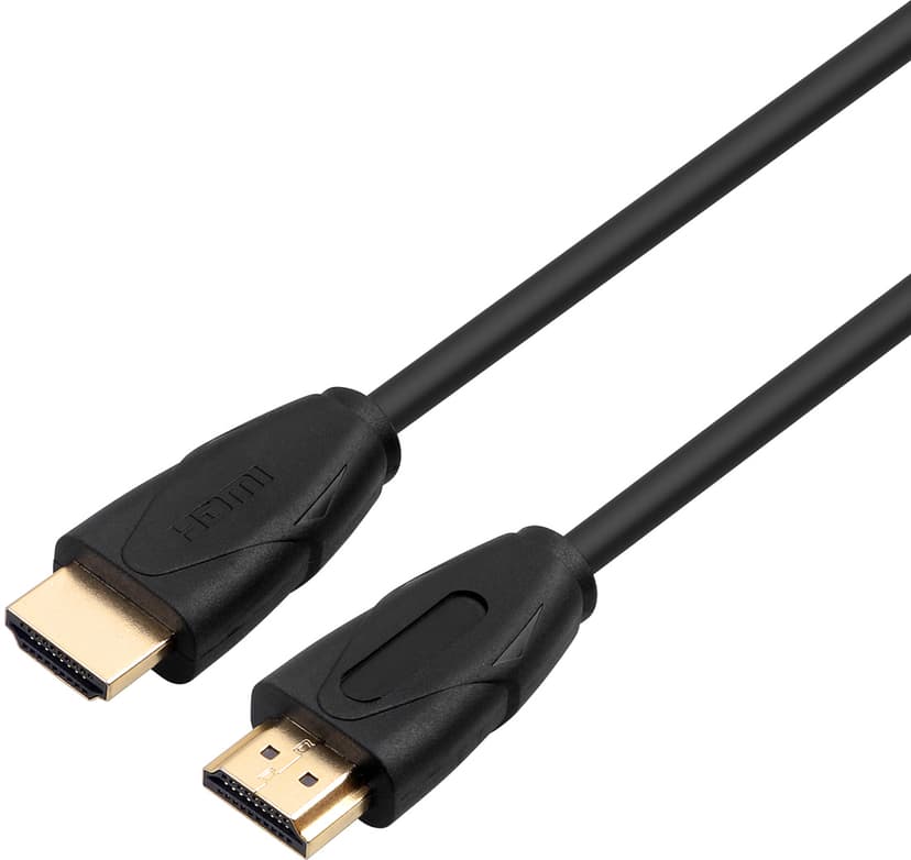 Prokord - HDMI-kaapeli 0.5m HDMI-tyyppi A (vakio) HDMI-tyyppi A (vakio) Musta