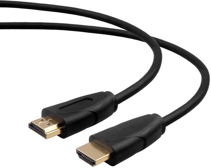Prokord - HDMI-kaapeli 0.5m HDMI-tyyppi A (vakio) HDMI-tyyppi A (vakio) Musta