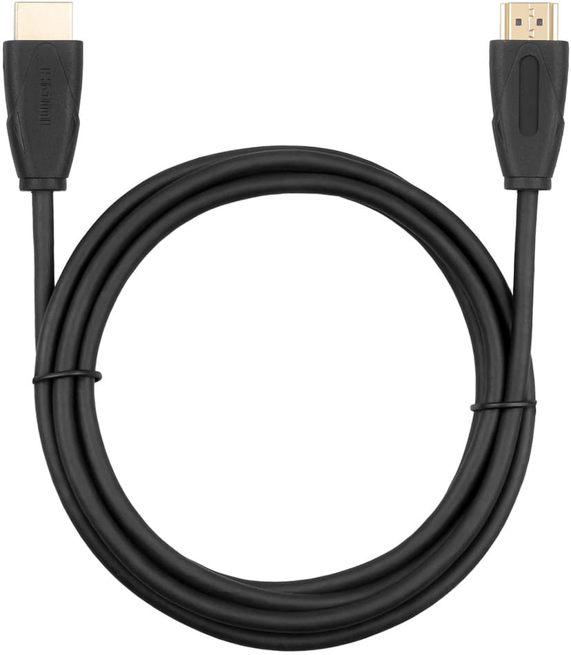 Prokord Cable 2m HDMI-tyyppi A (vakio) HDMI-tyyppi A (vakio) Musta