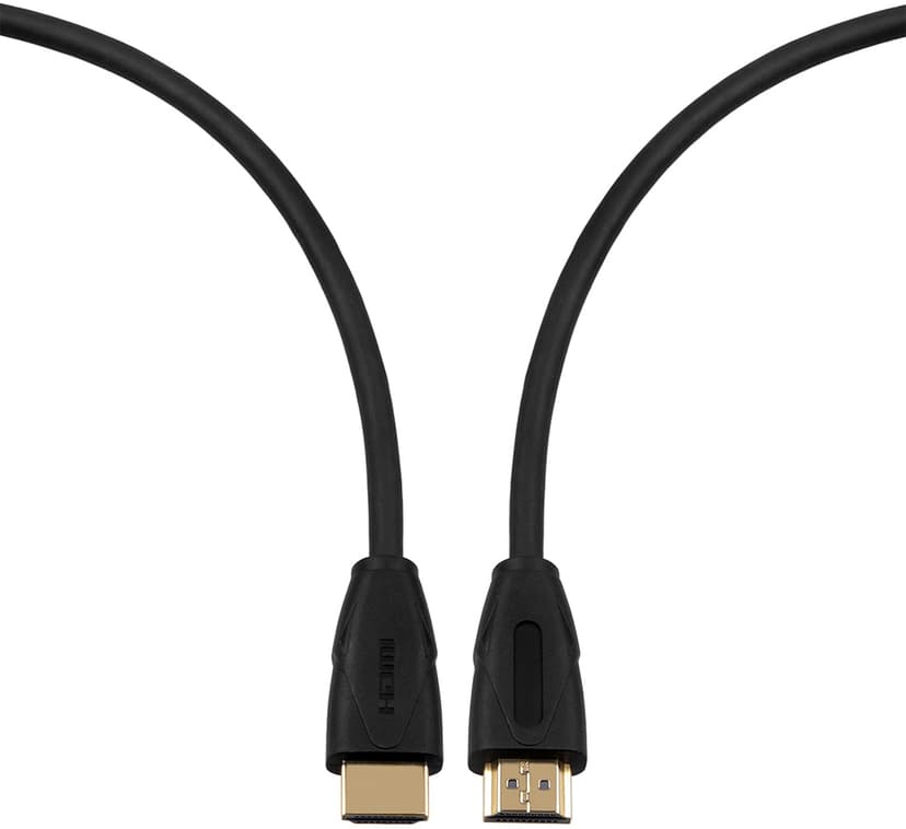 Prokord Cable 2m HDMI-tyyppi A (vakio) Musta