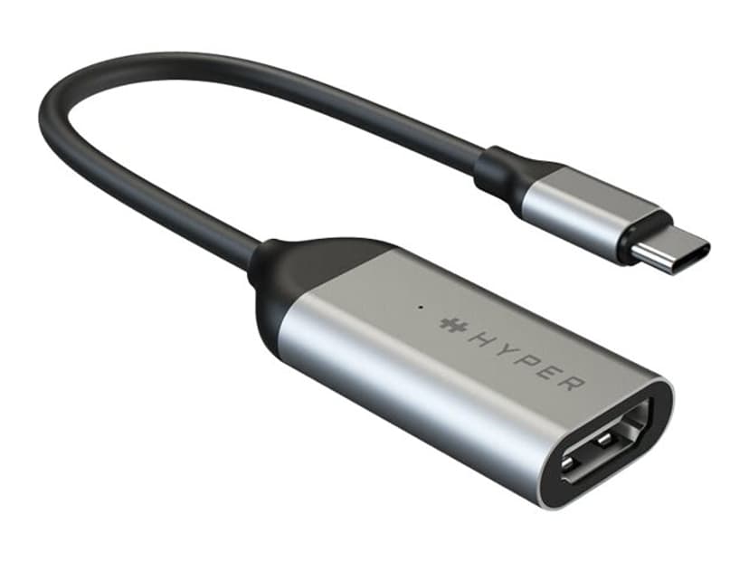 Hyper Hyperdrive USB-C TO 4K 60HZ HDMI Adapter USB Type-C HDMI Ruostumaton teräs
