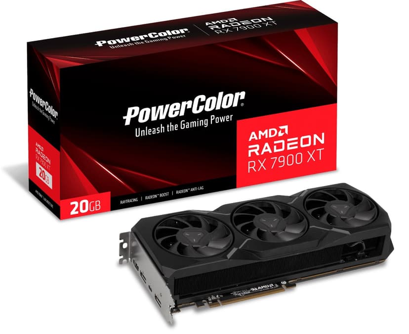 Powercolor Radeon RX 7900 XT 20GB Näytönohjain