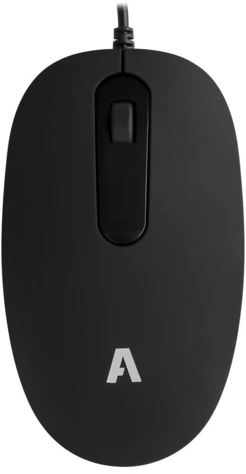 Acutek Wired Standard Mouse L40W 50-Pack Bulk Kabelansluten 1000dpi Mus Svart