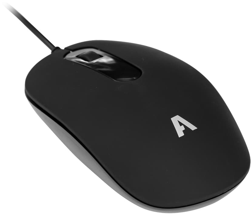 Acutek Wired Standard Mouse L40W 50-Pack Bulk Kabelansluten 1000dpi Mus Svart