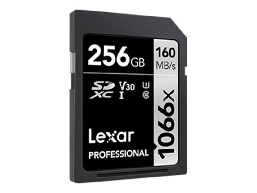 Lexar Professional SILVER series 256GB SDXC UHS-I -muistikortti