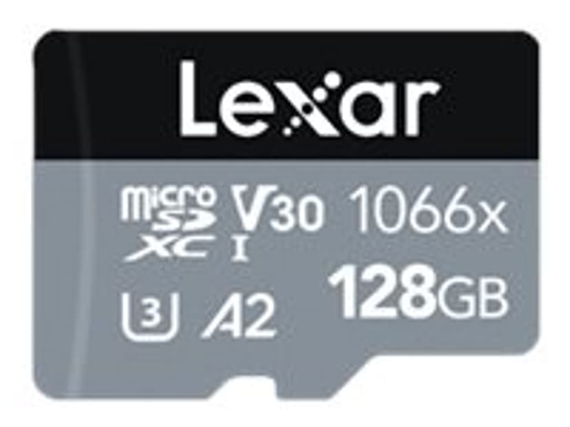 Lexar Professional SILVER series 128GB microSDXC UHS-I -muistikortti