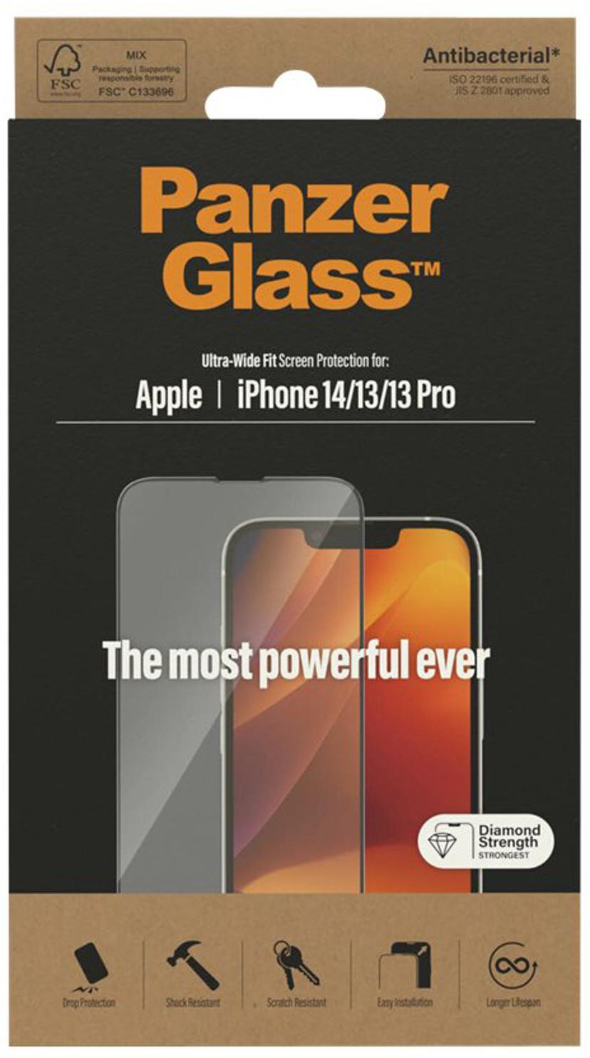 Panzerglass Ultra-Wide Fit iPhone 13, iPhone 13 Pro, iPhone 14