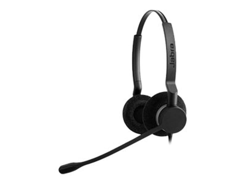 Jabra Biz 2300 Qd Duo Hodesett Stereo Svart