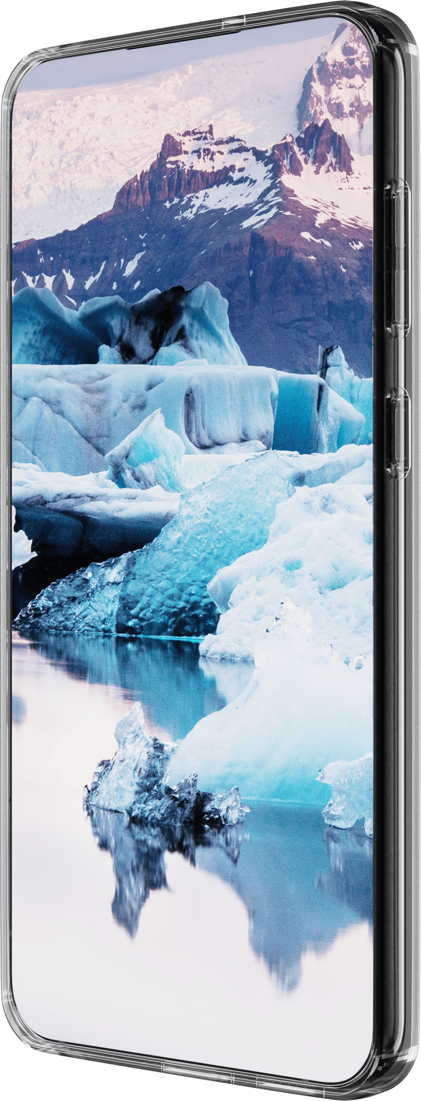 dbramante1928 Greenland, valmistettu 100% kierrätettystä muovista Samsung Galaxy S23+ Läpinäkyvä