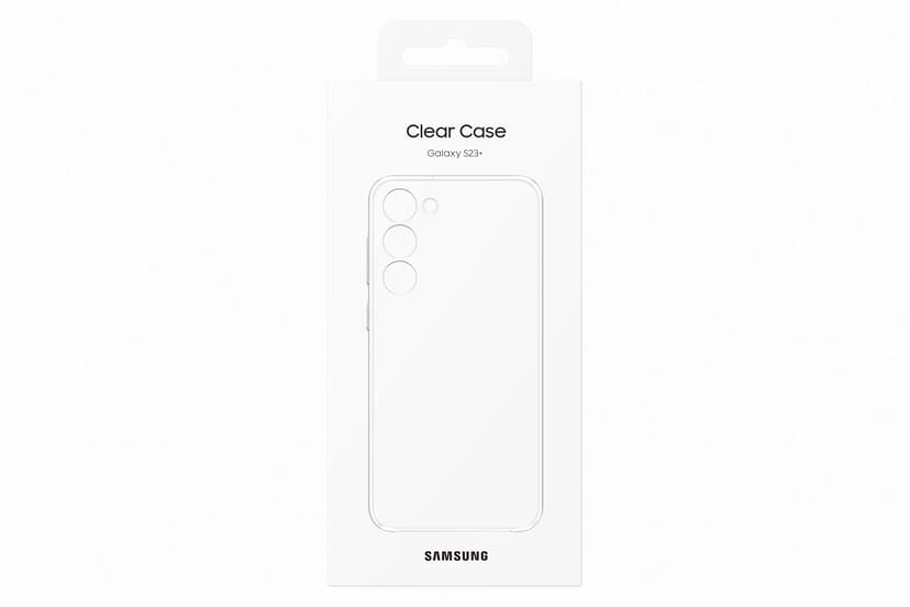 Samsung Clear Case Galaxy S23+ Läpinäkyvä