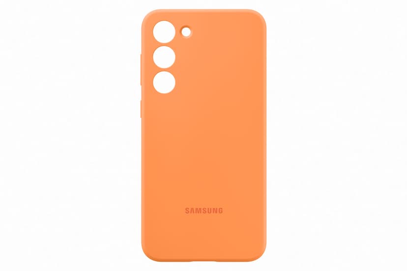 Samsung Silicone Case Galaxy S23+ Oranssi