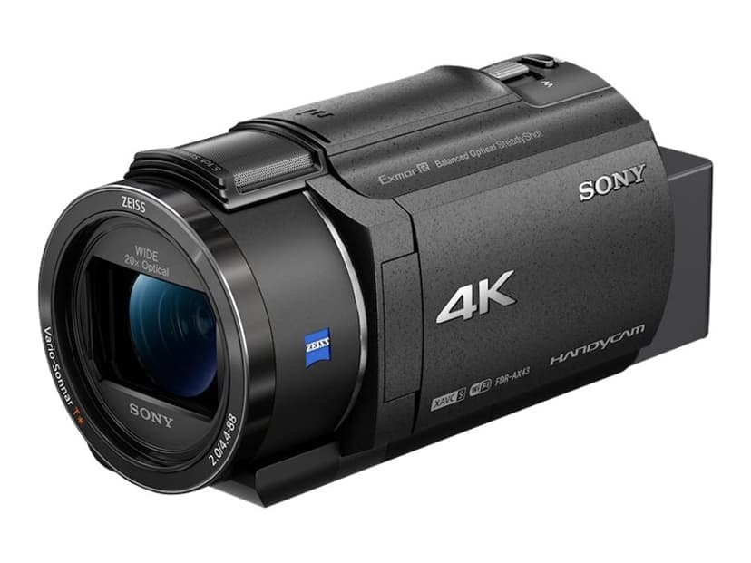 Sony Handycam AX43A 4K Musta