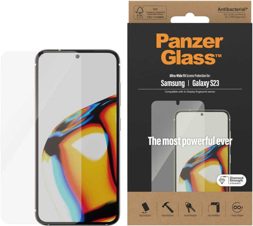 Panzerglass Ultra-Wide Fit Samsung Galaxy S23