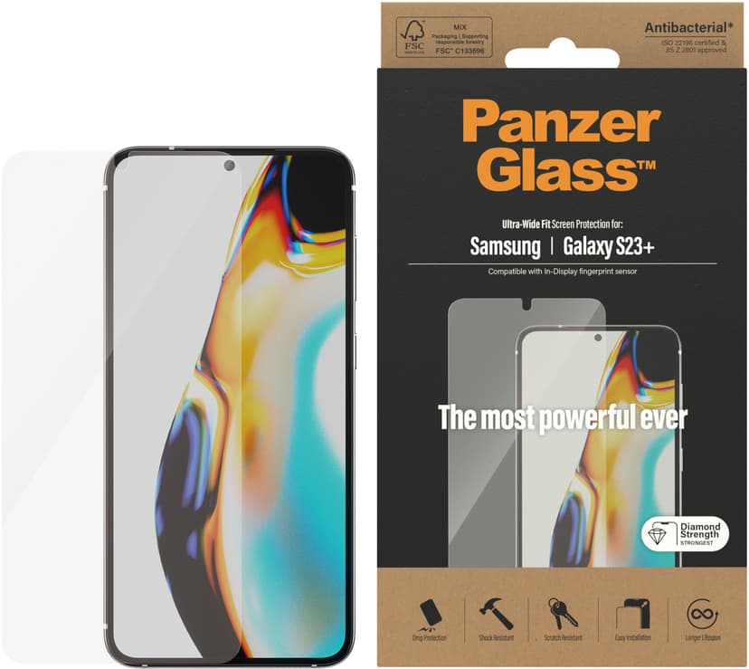 Panzerglass Ultra-Wide Fit Samsung Galaxy S23+