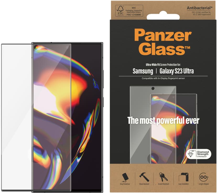 Panzerglass Ultra-Wide Fit Samsung Galaxy S23 Ultra