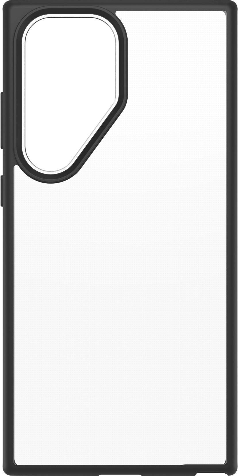 Otterbox React Series Samsung Galaxy S23 Ultra Läpinäkyvä, Musta