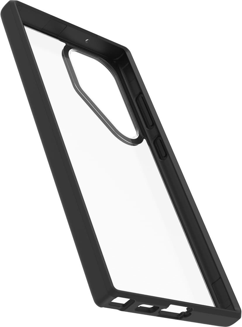 Otterbox React Series Samsung Galaxy S23 Ultra Läpinäkyvä, Musta