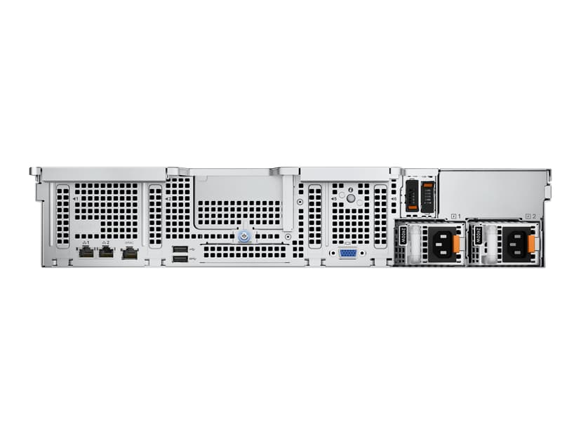 Dell PowerEdge R550 Bundle, 32GB RAM + 2x480GB SSD + 2x800W PSU Xeon Silver 4310 12-tolvkjernet