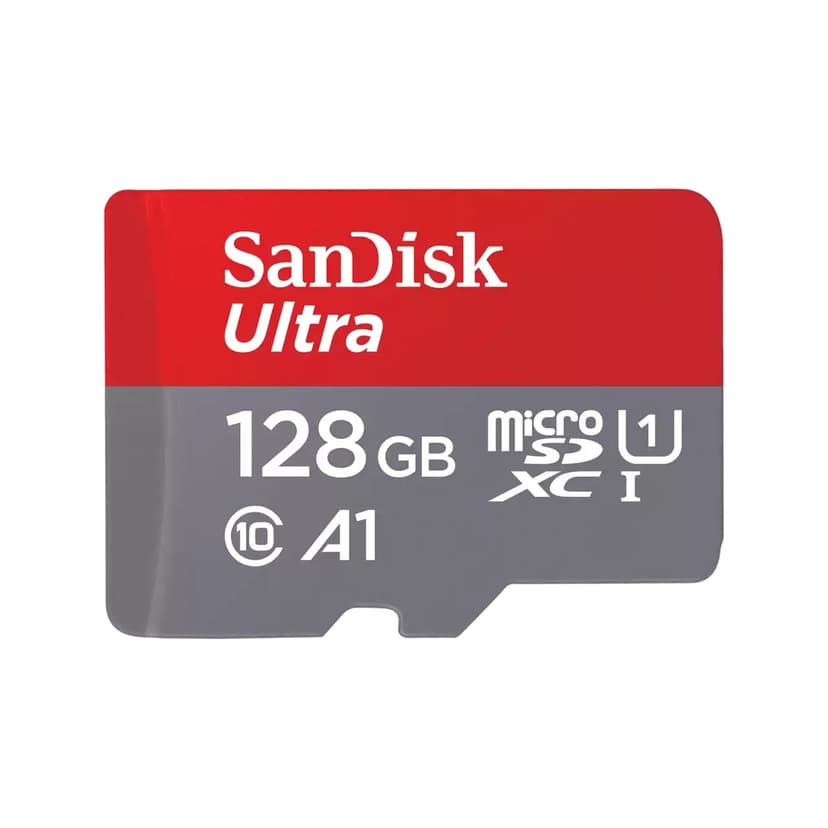 SanDisk Ultra Microsdxc Class 10 Uhs-i U1 A1 140Mb/s 128Gb 128GB mikroSDXC UHS-I minneskort