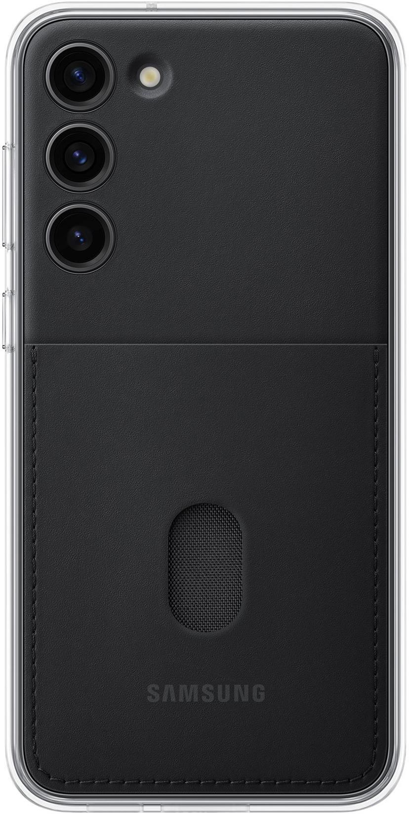 Samsung Frame Case Galaxy S23+ Musta