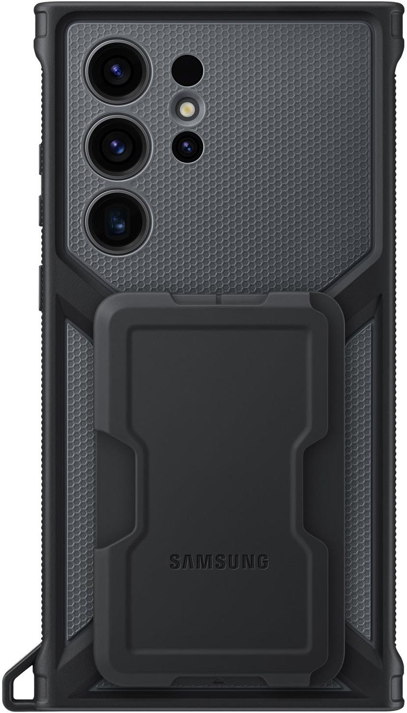 Samsung Rugged Gadget Case Galaxy S23 Ultra Musta