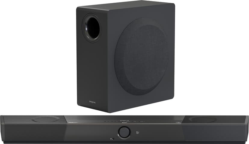 Creative Sxfi Carrier 2.1 Soundbar And Subwoofer Black